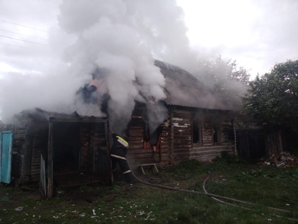 При пожаре в Башкирии погиб мужчина 
