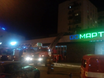 В Уфе произошел пожар в многоэтажке