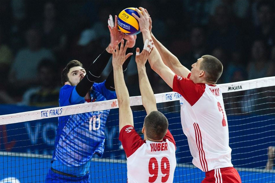 Сборная России по волейболу вышла в финал Лиги Наций!