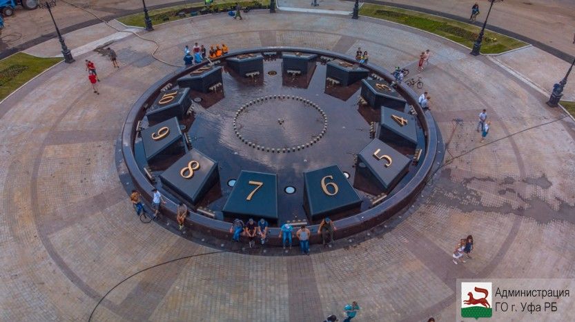 12 июня в Уфе откроют фонтан-часы