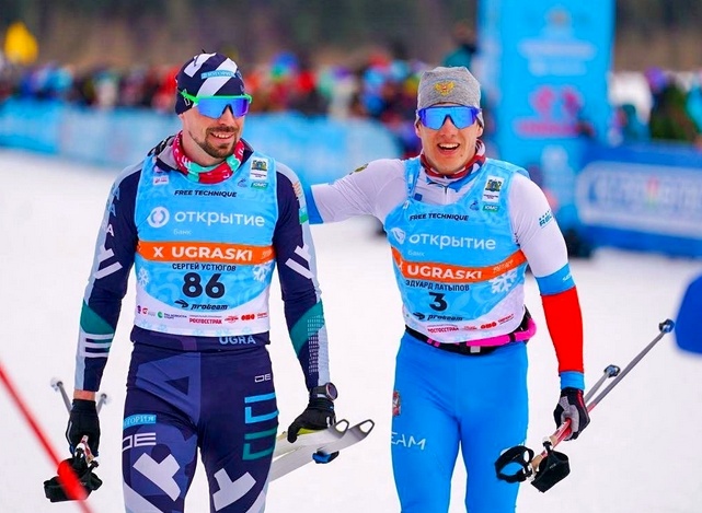 Эдуард Латыпов выиграл "серебро" Югорского лыжного марафона