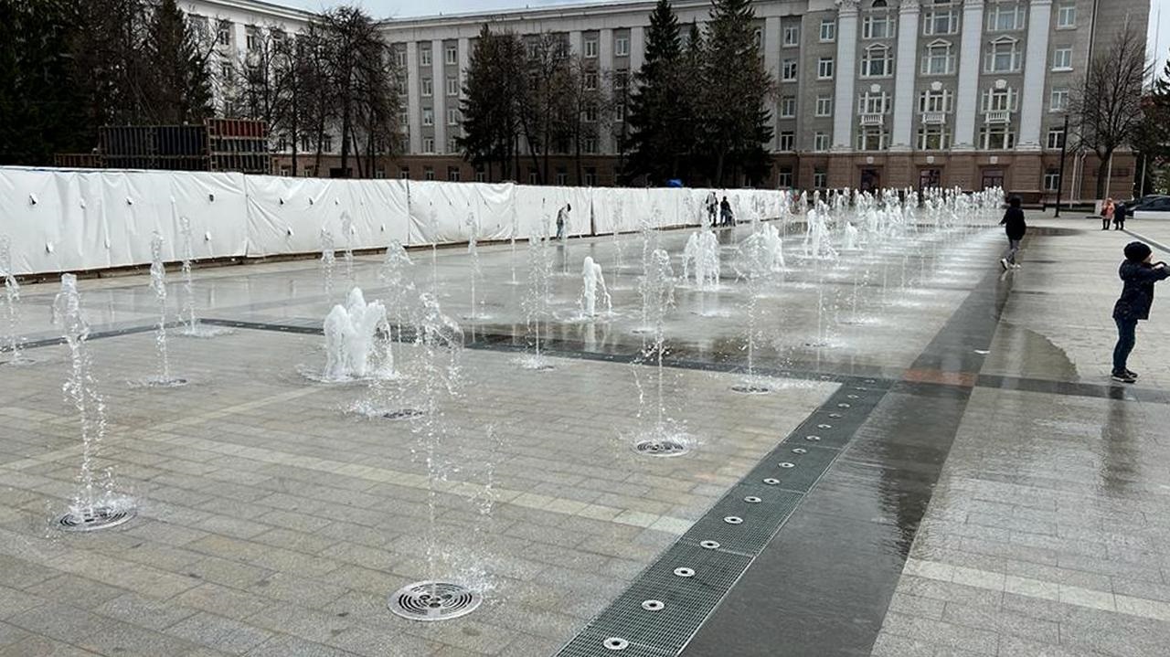 В Уфе начали работать 25 фонтанов