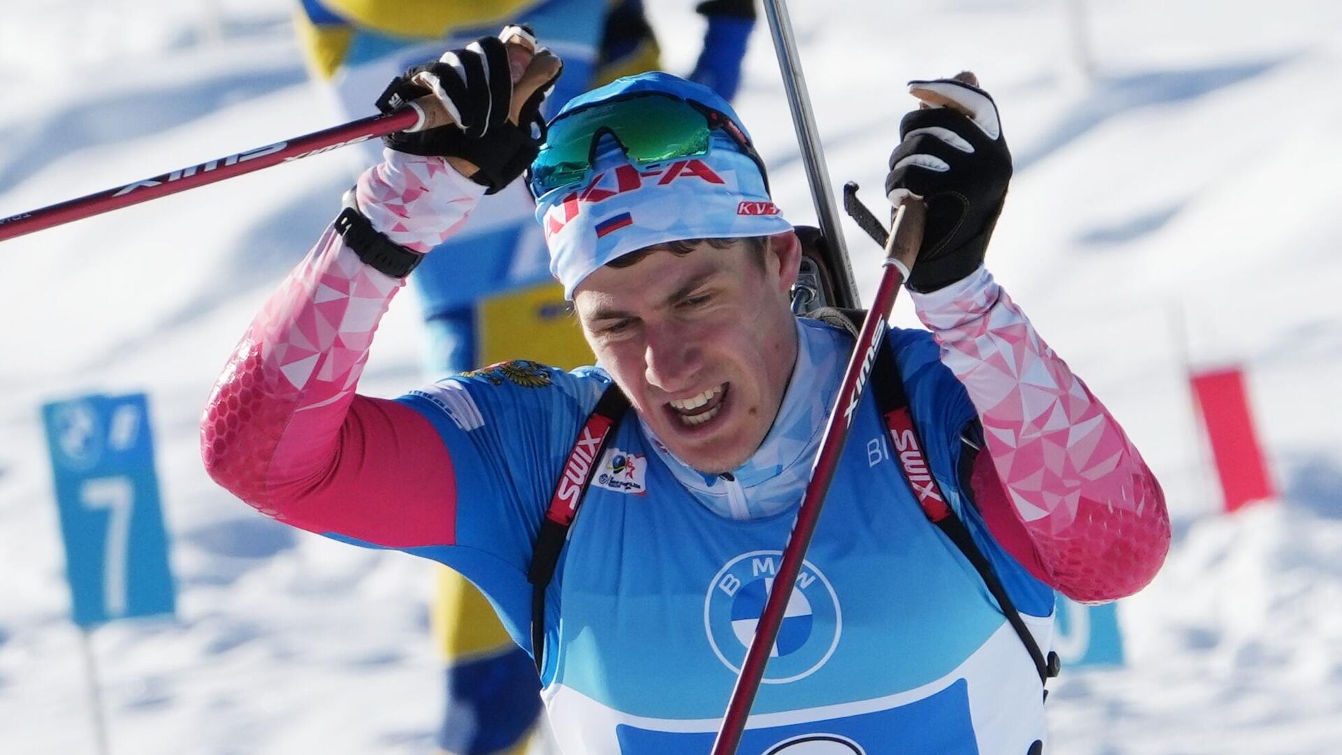 Эдуард Латыпов занял третье место в спринте