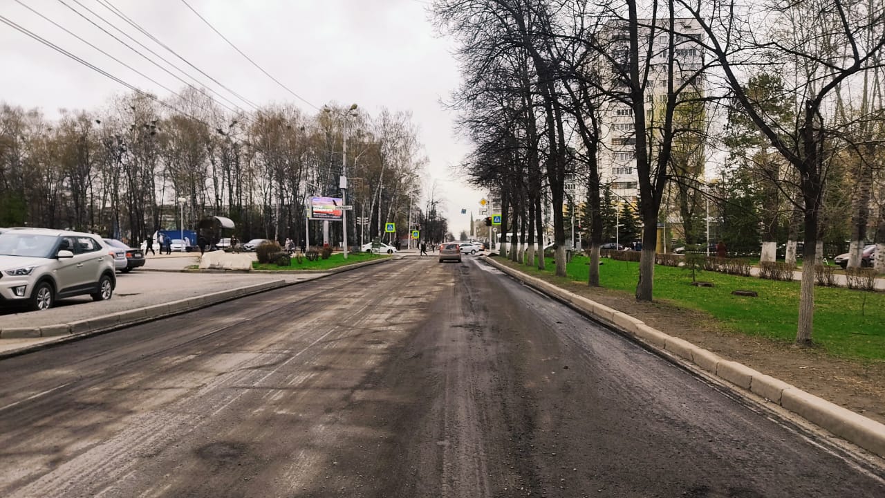 В Уфе начали ремонт улицы Ухтомского