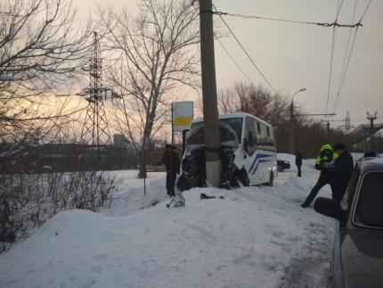В ДТП с маршруткой в Стерлитамаке пострадали 20 человек 