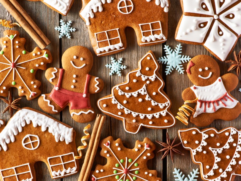 Традиционный рецепт на Рождество - имбирное печенье