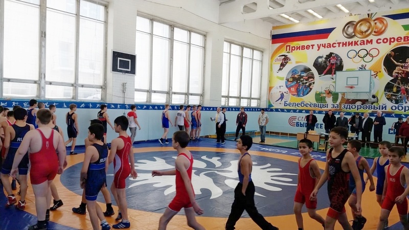 В Башкирии прошел юношеский борцовский турнир