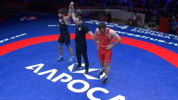 Борец из Башкирии стал победителем на первенстве России