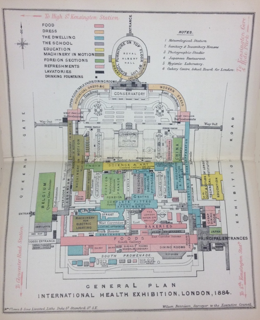 План лондонской выставки здоровья 1884 г..jpg