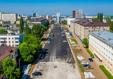 Участки двух уфимских улиц откроются ко Дню города после реконструкции