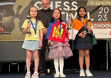 Семилетняя уфимка завоевала серебро на чемпионате мира по шахматам среди школьников