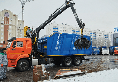 В Стерлитамаке региональный оператор «Эко-Сити» презентовал новые мусоровозы