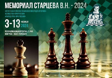 В Уфе пройдет шахматный Мемориал Старцева