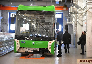Уфимский трамвайно-троллейбусный завод продемонстрировал новый электробус