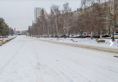 В Уфе открыли обновленный участок улицы Комсомольской