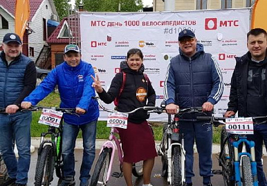 Рустем Ахмадинуров принял участие в велопараде в Нефтекамске
