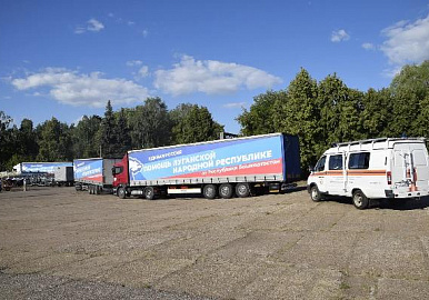 Башкортостан отправил в Донбасс очередную партию гуманитарной помощи