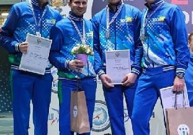 Сборная Башкирии - серебряный призёр чемпионата России по фехтованию