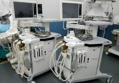В онкодиспансер Башкирии поступил современный наркозно-дыхательный аппарат