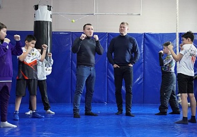 Встреча с чемпионами: Александр Поветкин и Денис Лебедев посетили УФСИН России по Республике Башкортостан