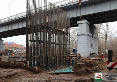 В Уфе строятся шесть из семи опор нового моста