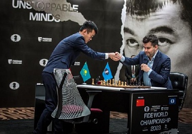 Ян Непомнящий открыл счет в матче за мировую шахматную корону