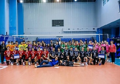 В Уфе завершилась «Школьная волейбольная лига»