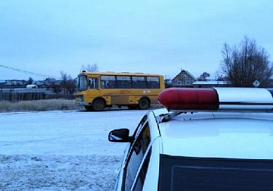 В Башкирии водитель школьного автобуса был пьян с утра