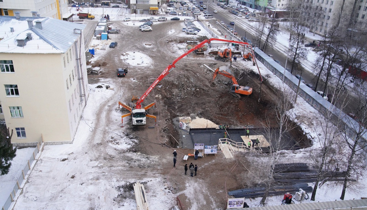 В Уфе началось строительство новой поликлиники РКБ 