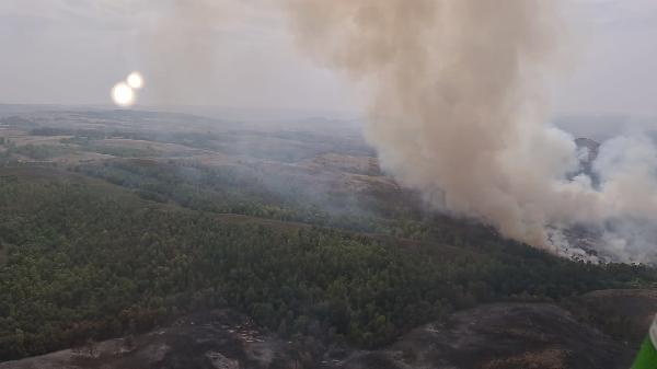 На тушение лесных пожаров в Зианчуринский район прибыла тяжелая гусеничная техника из Стерлитамака