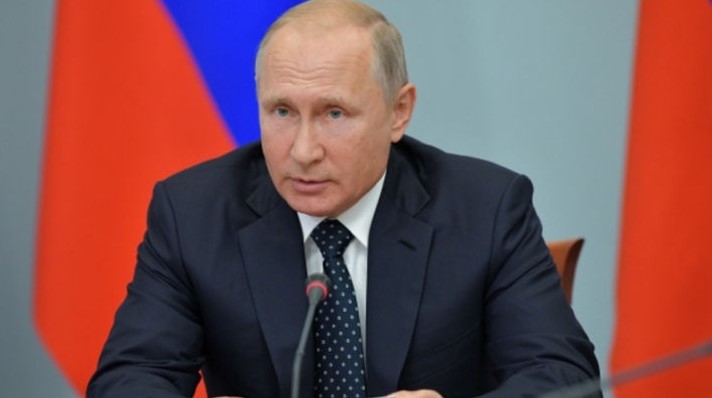 Президент России Владимир Путин обратился к россиянам 