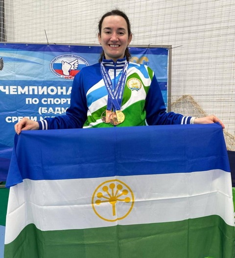 Спортсменка из Башкирии стала чемпионкой России по бадминтону