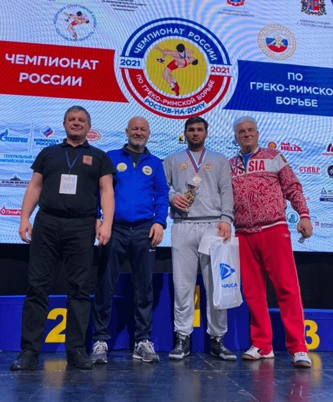 Борец тяжеловес из Башкирии - призер первенства России