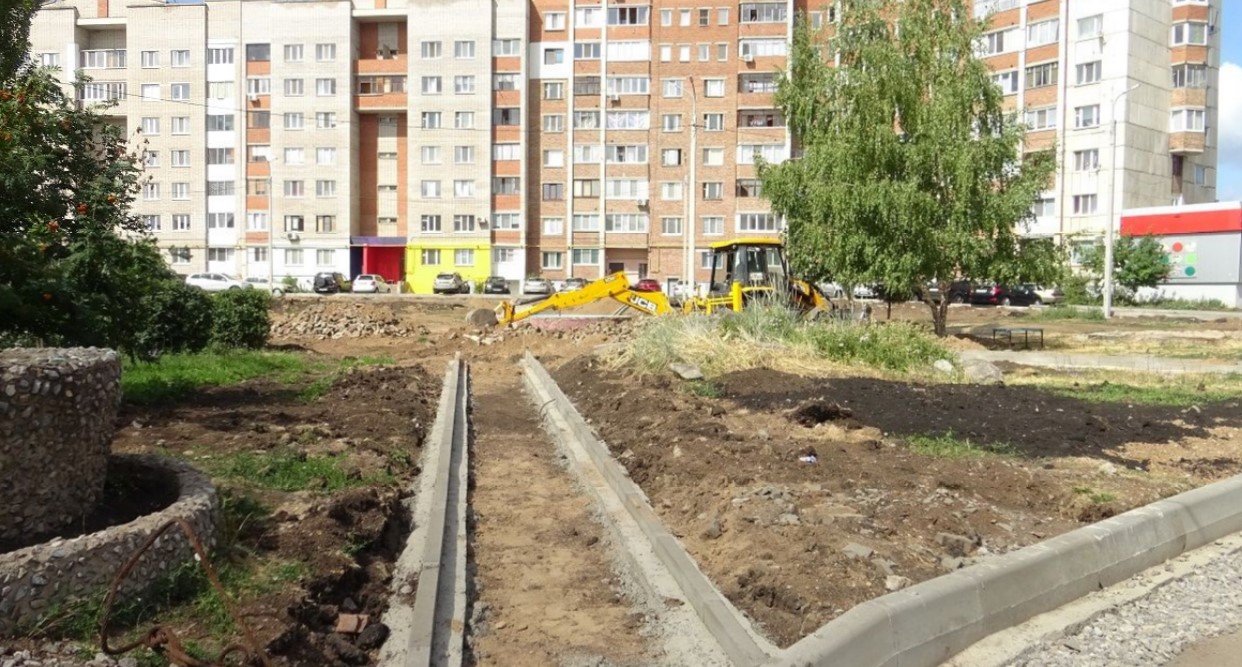 В рамках программы "Башкирские дворики" обновят 17 уфимских дворов