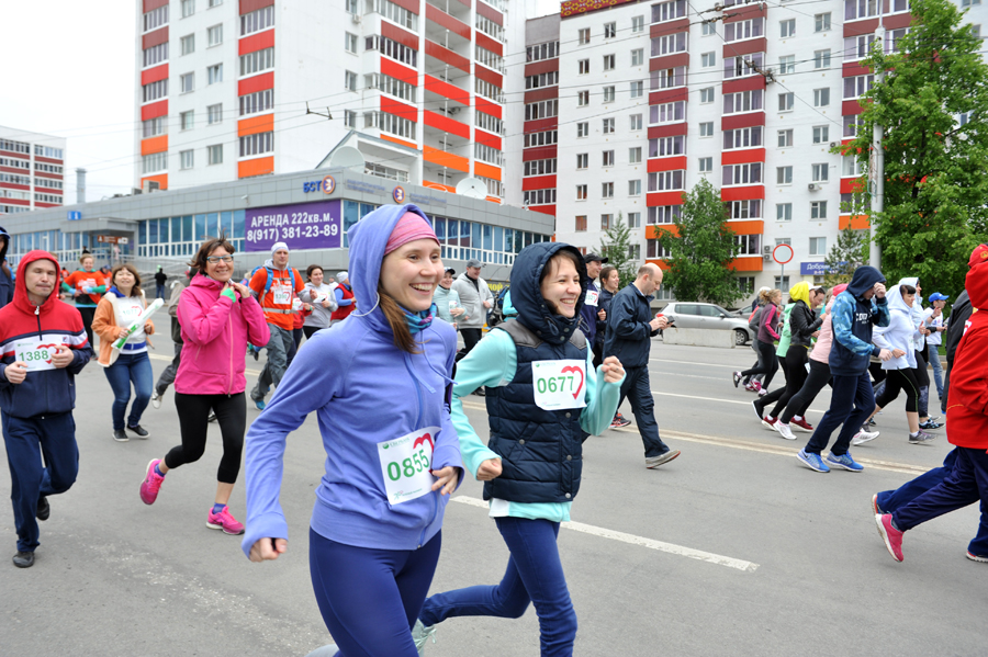 В Уфе пробежали «Зеленый марафон»