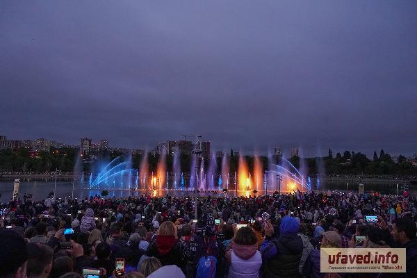 Парк Кашкадан стал самой яркой точкой празднования Дня Города и Дня России в Уфе