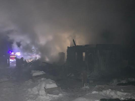 Во время пожара в Туймазинском районе погиб 11-месячный ребенок