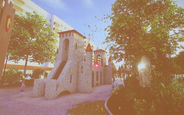 Сквер возле Театра кукол: замок останется, Лукоморье появится