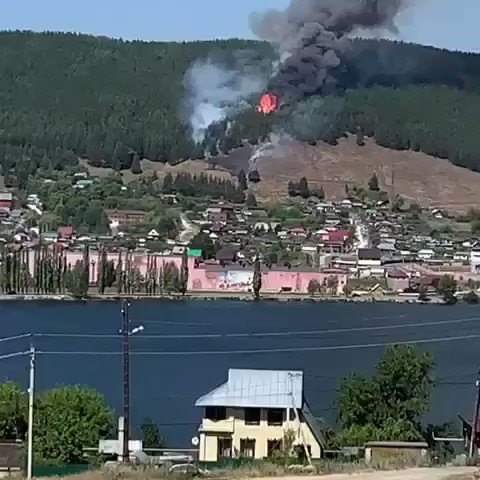 В Белорецке погасили лесной пожар