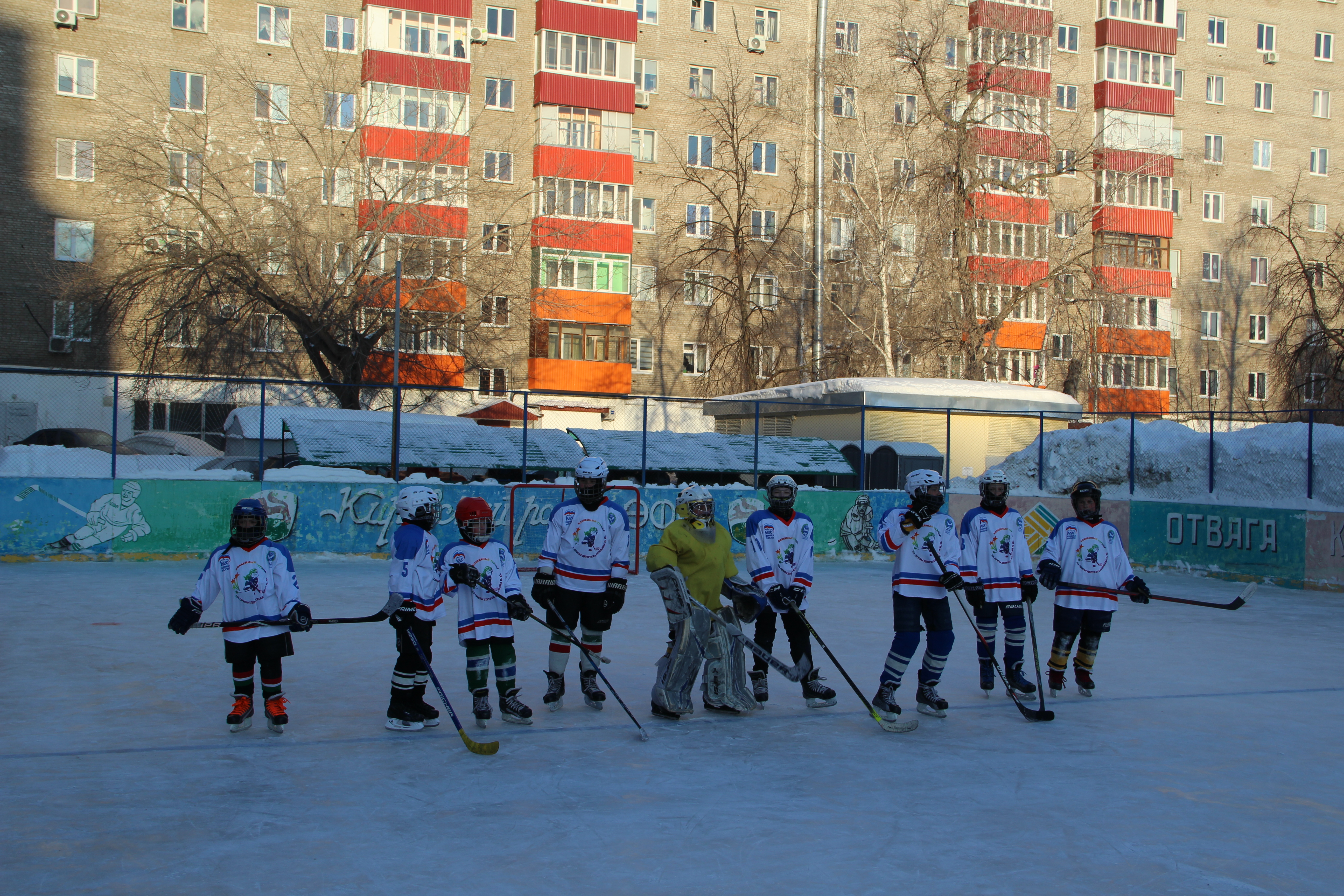 В Уфе состоялся финал ежегодного городского хоккейного турнира «Дворовая  Лига» на призы Администрации Уфы и депутата Горсовета Павла Васильева.