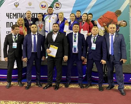 Борцы из Башкирии отлично выступили на чемпионате России