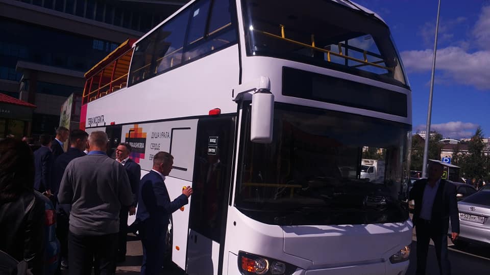 Экскурсии в Уфе будут проводить на двухэтажном автобусе