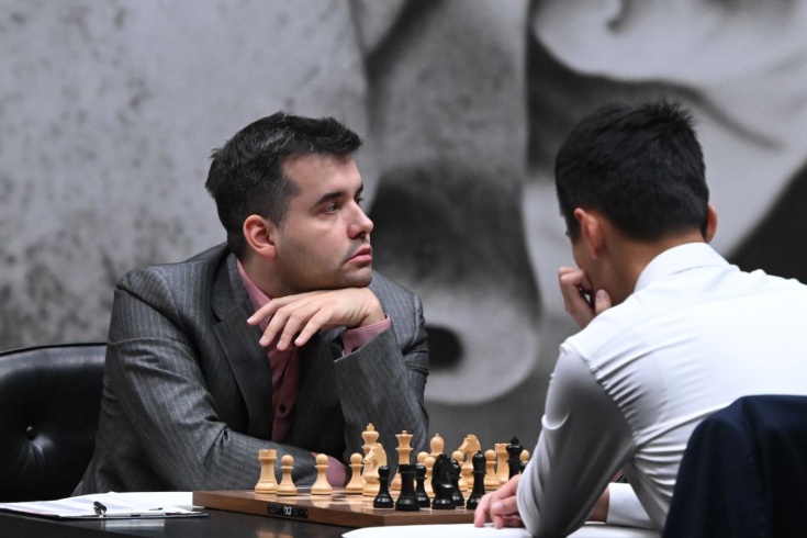 Первая партия матча на первенство мира по шахматам завершилась вничью