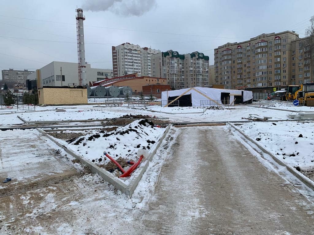 В Уфе начали строительство нового парка