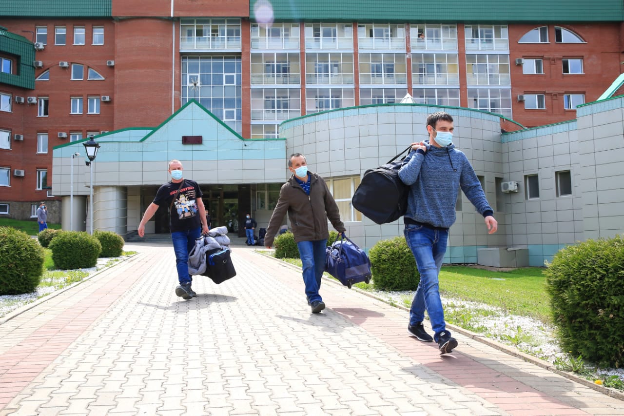 Вахтовики заканчивают карантин в санатории «Красноусольск»