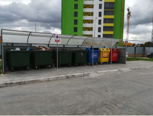 Уфимка попросила установить контейнеры для раздельного сбора мусора в своем микрорайоне