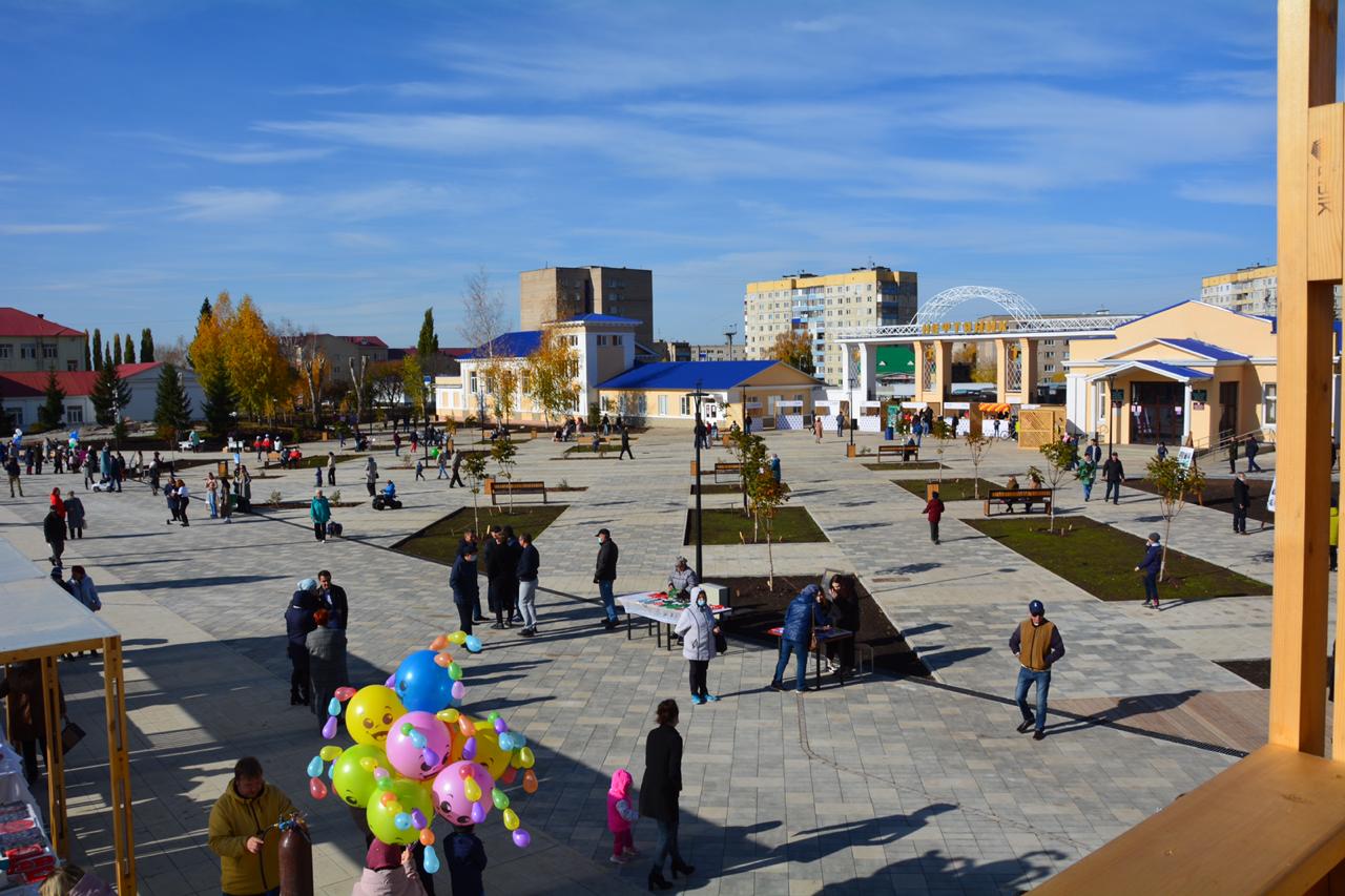 Первое для Башкирии мультифункциональное общественное пространство открылось в Ишимбае