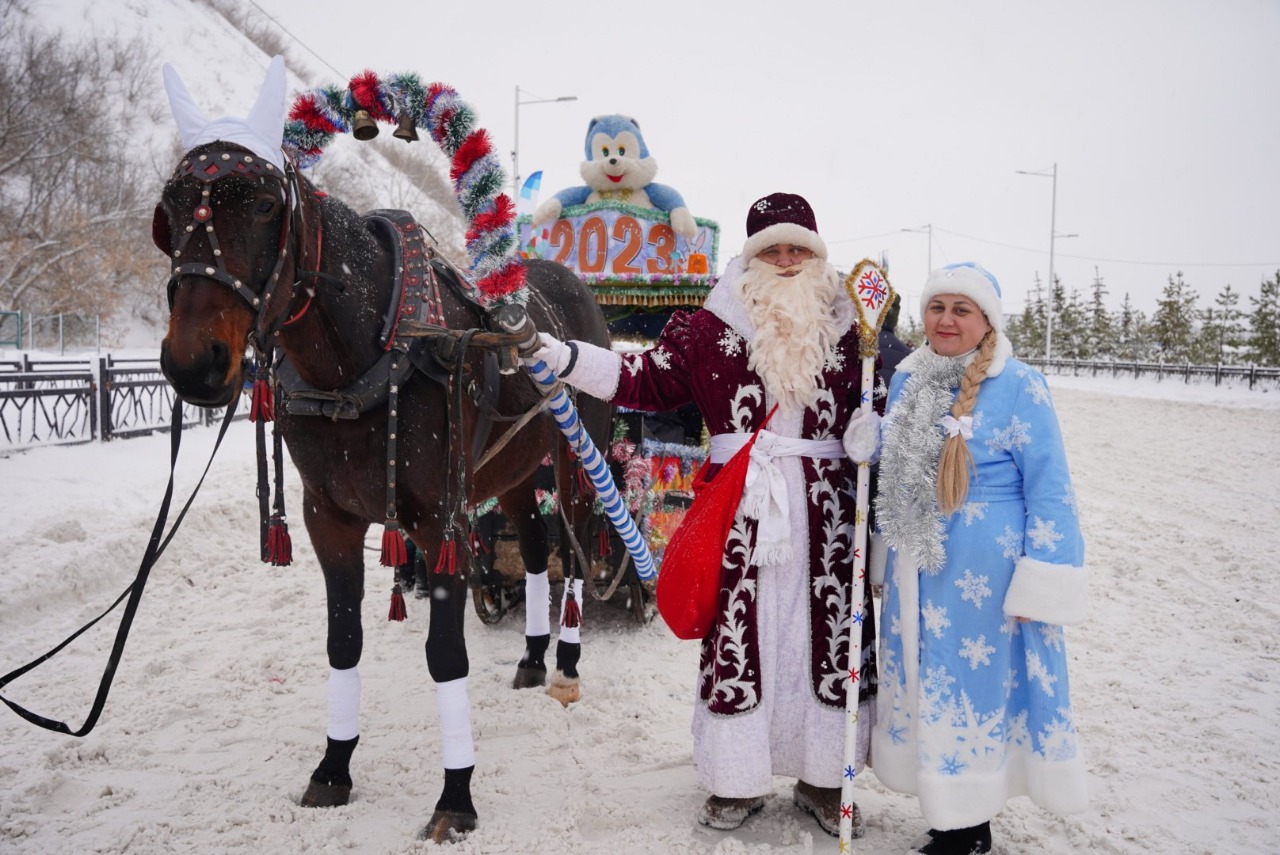 Парадом конно-санных экипажей в Уфе завершился фестиваль TERRA ZIMA 2023