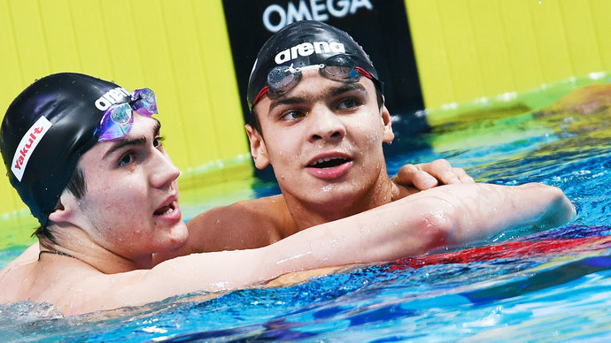 Российские пловцы завоевали золотую и серебряную медали в Токио