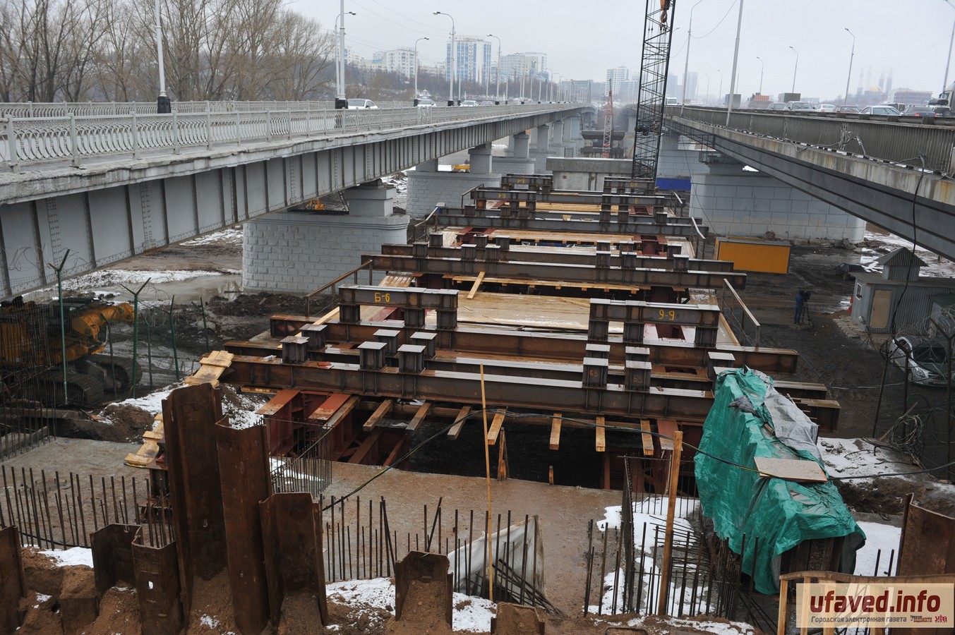 Строительство нового моста через Белую в Уфе планируют закончить в конце 2021 года